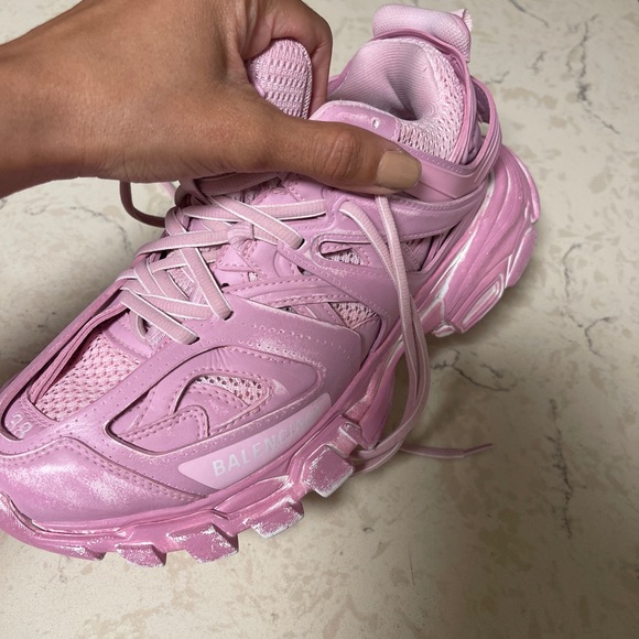 Balenciaga track sneakers faded Pink Size 8 Euro 38 - Picture 5 of 17